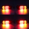 KOPPANG Universal Integrated Motorcycle 25 LED Tail Light With Turn
