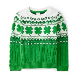 Gymboree,Boys,and Toddler Long Sleeve Sweaters,Shamrock,2T