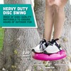 Squirrel Products Heavy Duty Pink Disc Tree Swing with Rope