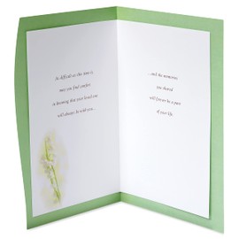 American Greetings Sympathy Card (Always Be With You)
