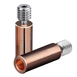 POLISI3D All Metal Bimetal Heatbreak Copper Titanium TC4 Throat High Temperature for Creality 3D Printer CR10 V3 S4 S5 Ender 3 V2 Ender3 pro Ender 5 CS3 Hotend Upgrade