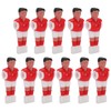 11pcs Football Player Soccer Games Mini Humanoid Plastic Doll Table