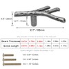 ESreake 10pcs Single Hole Branch Knobs Vintage Tree Twig Branch