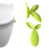 minnilove Toilet Seat Handle Pulls Green Leaf Design Bathroom Supplies