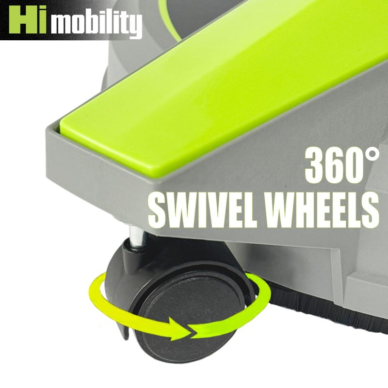 Hiclean 12” Pressure Washer Surface Cleaner with Wheels - 3200