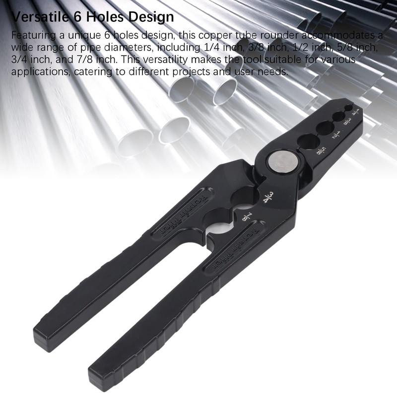 Generic Manual Copper Tube Rounder, Copper Pipe Repair Pliers 6