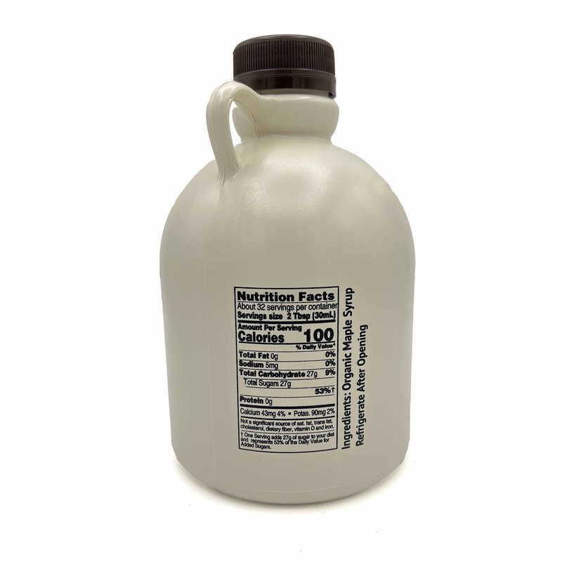 Sapsquatch Organic Maple Syrup - Quart - Grade-A Amber Rich