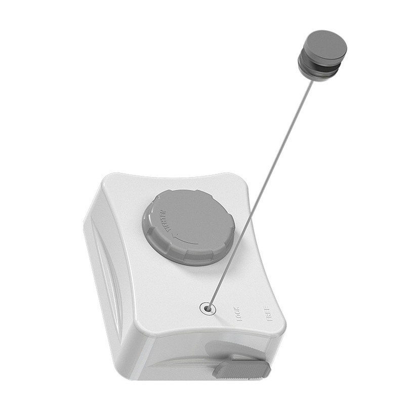 Retractable Clothesline Stainless Steel 4.2m Punch Free Good Load Bearing
