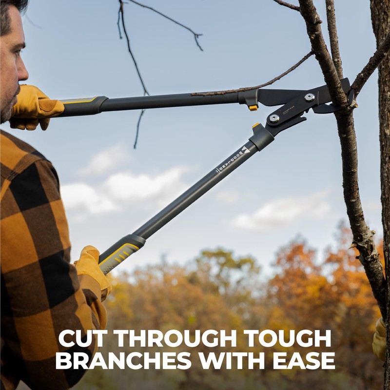 Woodland Tools Super Duty Lopper, 32 Inch Geared Bypass Branch