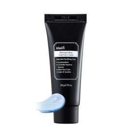 DearKlairs] Midnight Blue Calming Cream, Soothing, Redness Relief Moisturizer, Hydrating, Fast Absorbing, Light Texture for Easy Use, Sensitive Skin Friendly (0.7 Ounce (Pack of 1))