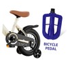 BESPORTBLE Replacement Kids Pedals Slip Rubber Bike Pedals for Kids