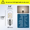 Maelsrlg LED Microwave Light Bulbs Under Hood, E17 LED Bulb