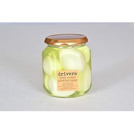 Drivers Free Range Pickled Eggs In Distilled Malt Vinegar Jar, 550 g