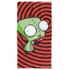 LOGOVISION Invader Zim Beach Towel, 30"x60", Invader Zim Gir Spiral