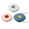 OSALADI Charging Cable Organiser Box 3 Colours Set Small Portable