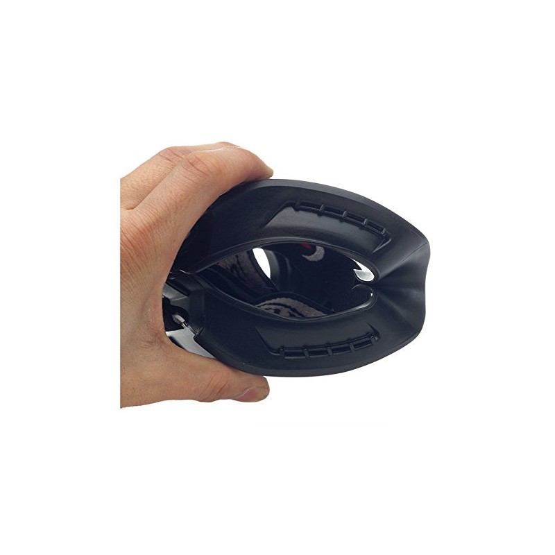 Optional life 'Fit Over Glasses' Anti-fog Riding Goggles (Black Frame