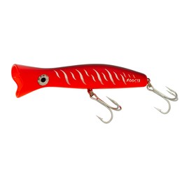 Halco RP160#R18 Roosta 160 Popper, Red Tiger,160mm/6.25
