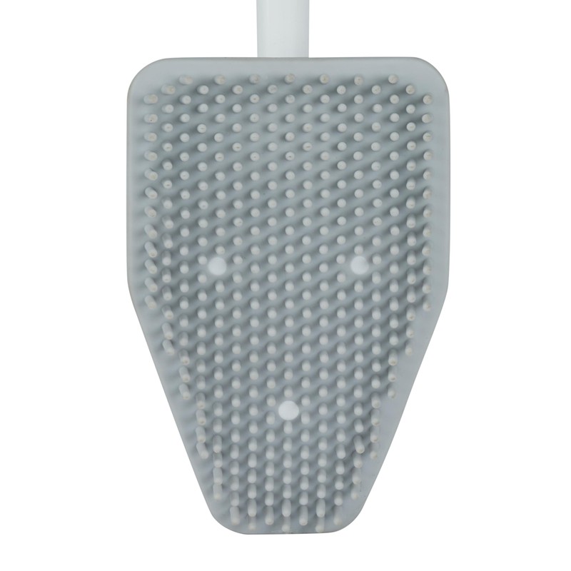 Bath Bliss Toilet Brush | Contoured Design | Flat Brush