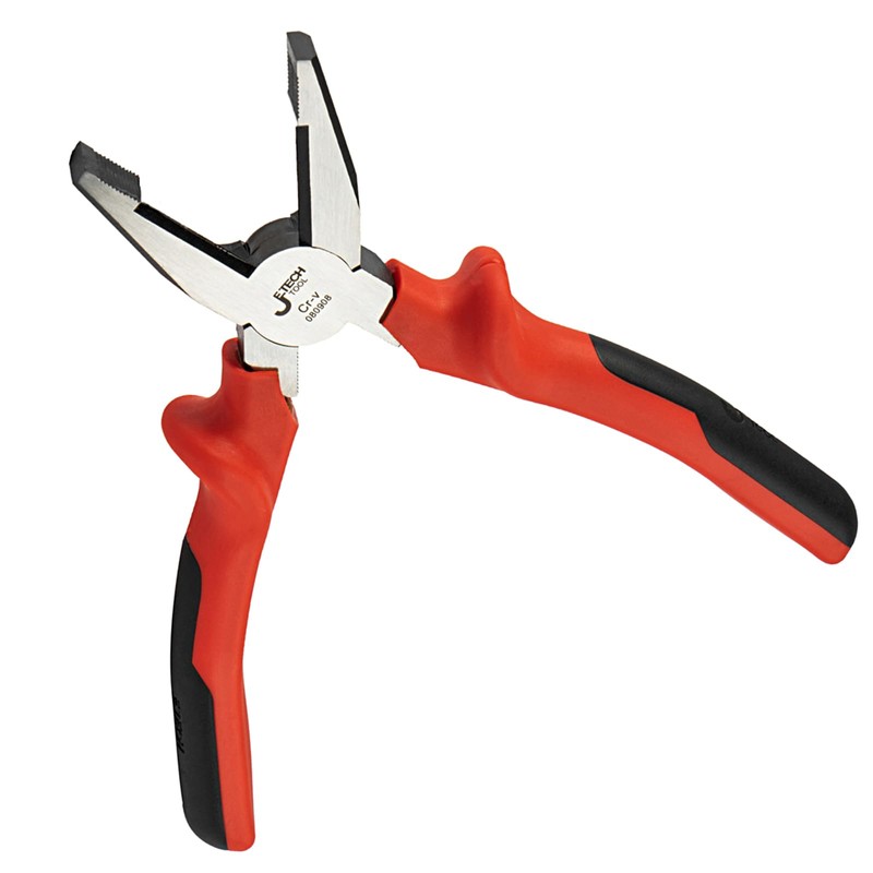 Jetech Combination Pliers 215 mm（8.5 inch） with Hard Cutting Edge