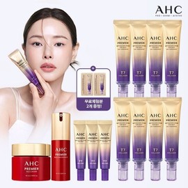 AHC 2025 Latest Premier Line Tightening Eye Cream Core Package (Red Cream 1 + Concentrate 1) / AHC 2025 최신상 프리미어 라인타이트닝 아이크림 핵심패키지(레드크림1+ 컨센트레이트1)