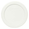 Pyrex 7200-PC White Round Plastic Food Storage Lid Made in