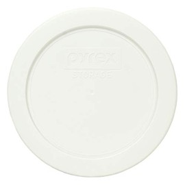 Pyrex 7200-PC White Round Plastic Food Storage Lid Made in the USA