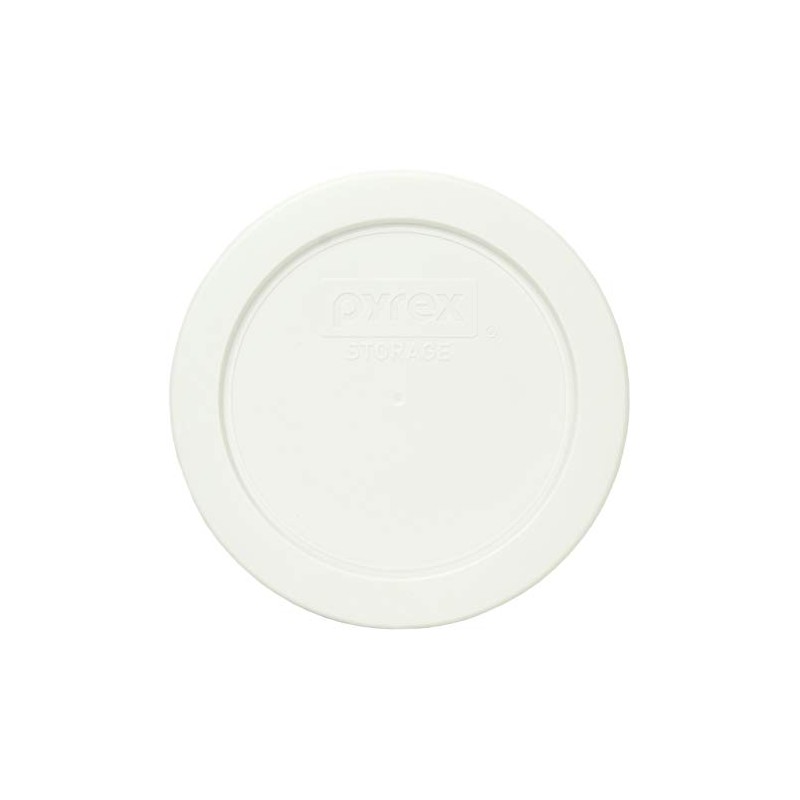Pyrex 7200-PC White Round Plastic Food Storage Lid Made in