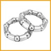 Partuto 2pcs 37.6mm x 7 Bicycle Ball Bearings Crank Wheel
