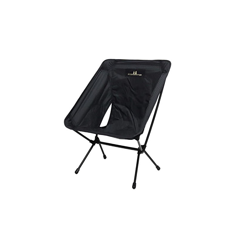 Ogawa 1911 Outdoor Camping Chair, Glam Chair, Black