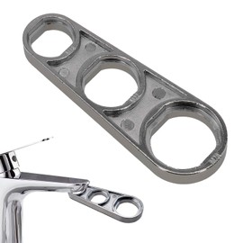 FEZTGVOFA Tap Wrench Tool, Sink Tap Spanner, Multifunctional Faucet Aerator Key, for Kitchen Sink Bathroom Shower Water-Faucet Parts Repair Installation Spanner