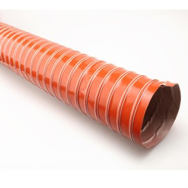AC PERFORMANCE 3.5" ID Automotive Silicone Flexible Brake Cooling Air Ducting Induction Intake Pipe Hose, Length 1 Meter (3.3 Feet)