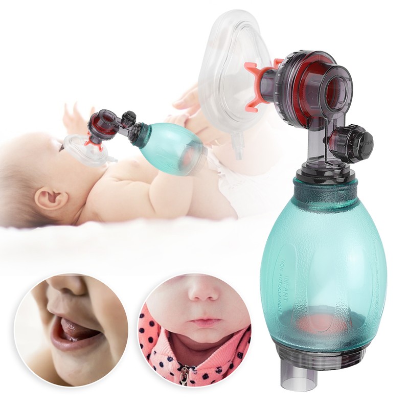 PVC Simple Style Manual Resuscitator Emergency Artificial Respiration Resuscitation ToolFor