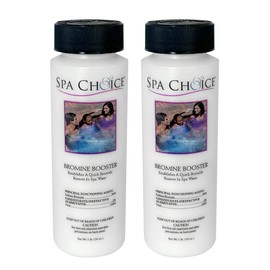 SpaChoice 1-Pound 2-Pack Premium Bromine Booster, Sodium Bromide for Hot Tub, Made in USA