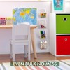 Clear Adhesive Wall Storage Bins, Large 4 Pack Cabinet Door