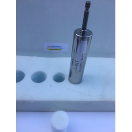 Galaxy Supply Inc. Foam Hole Cutter 1-1/8"=28mm Diameter, Stainless Steel, Upholstery Tufting Tool, 1 Pc