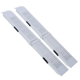 ZJMTOCYU Folding Loading Ramps for Safe and Easy Equipment Access, Heavy-Duty Steel Support, Compact Design for On-The-Go Use, 63 Inch - Pack of 2
