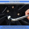 Tuxihapp 19mm Car Spare Tire Lug Wrench, L-Type Heavy Duty