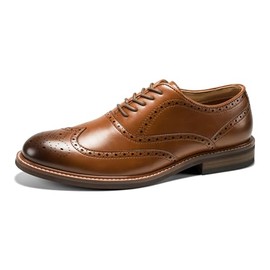 Kenneth Cole Footwear Men's Lance Oxford, Medium Brown, 12