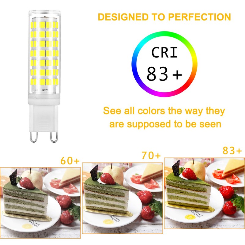 G9 LED Light Bulb 7W Dimmable 50W 60W Halogen Bulbs