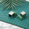 Eldraqth 2 Pcs RJ45 Ethernet Single Female Connector Breakout Board