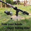 Croch Fishing Rod Holder - 360° Adjustable Stainless Steel Stand