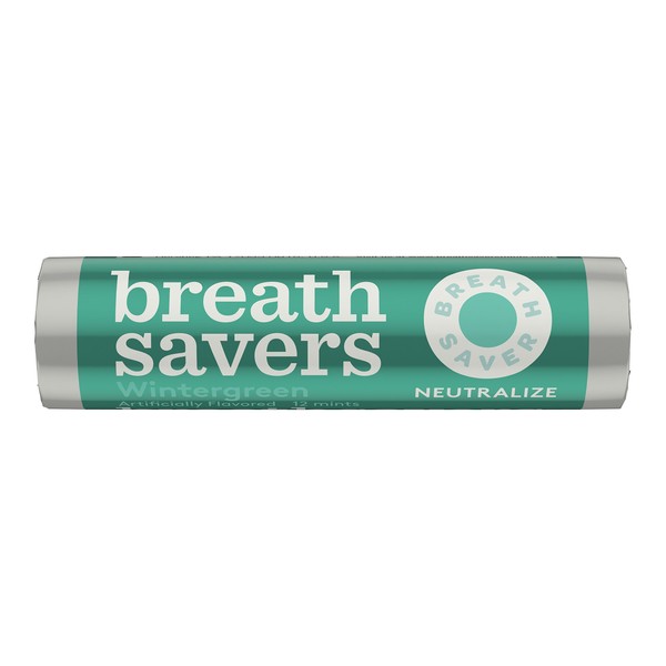 BREATH SAVERS Mints, Wintergreen, 0.75 Ounce