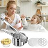 Brevanza Potato Press, Spaghetti Ice Cream Press, Potato Masher, Spaetzle