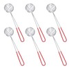6-Piece Stainless Steel Colander, Fine Kitchen Utensils, Pearl Crushing Spoon,