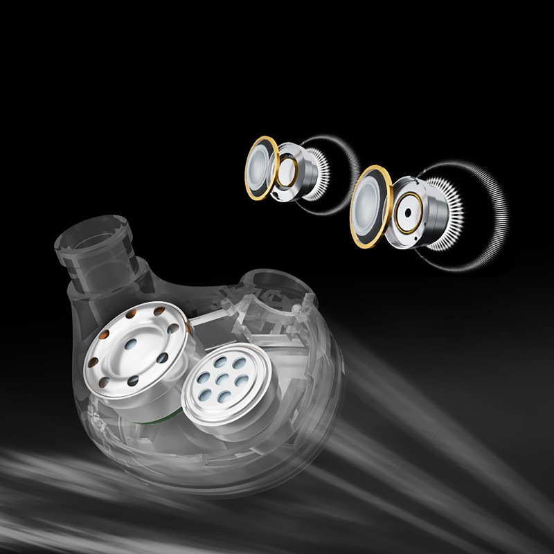 Linsoul 7HZ x HBB Elua High End Customized Dynamic (2DD)