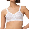 Triumph Womens Doreen X Non-wired Bra, White, 40DD UK