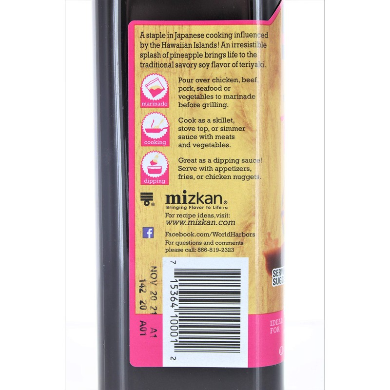 World Harbors Maui Mountain Teriyaki Marinade & Sauce - 16