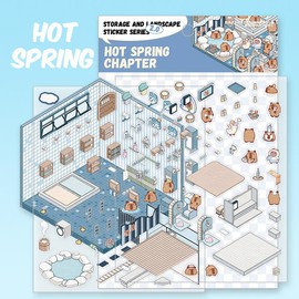 3D Miniature Scene Sticker | DIY Miniature Scenes Sticker Gifts | Journalkit | Room Sticker Book | Sticker Therapy Warm Home Relaxing:_Music Bar