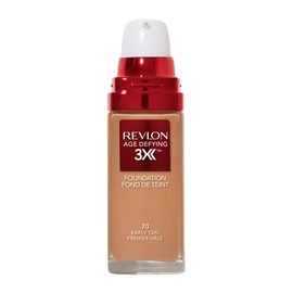 Revlon Age Defying 3X Foundation, Firming and Lifting Makeup, Early Tan, 0.24 Pound