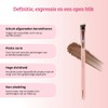 Boozyshop Pink &amp; Rose Gold Brow Liner Brush